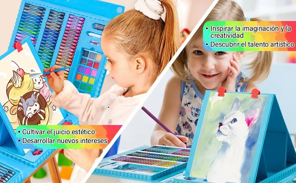 SET DE CRAYONES 208 PCS