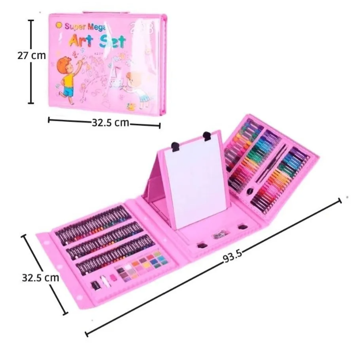 SET DE CRAYONES 208 PCS