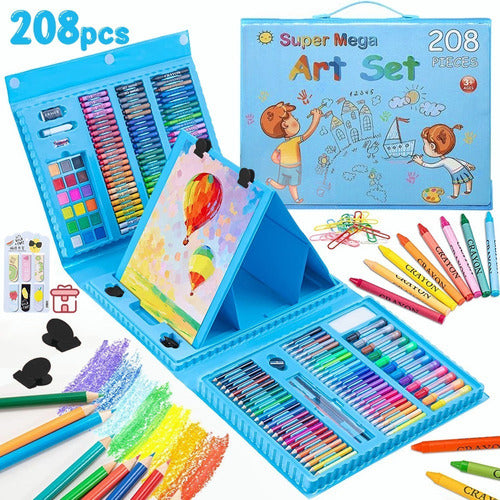 SET DE CRAYONES 208 PCS