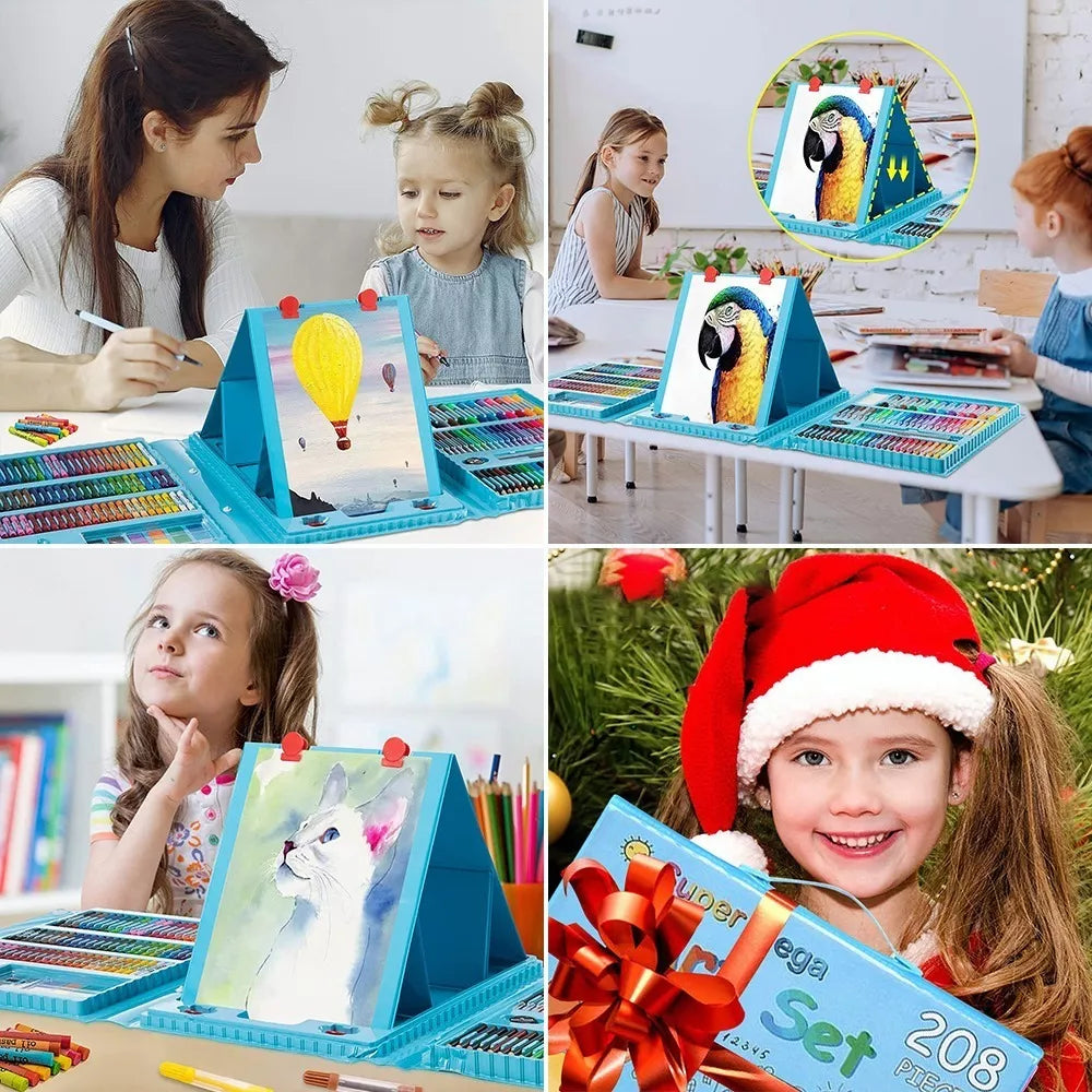 SET DE CRAYONES 208 PCS
